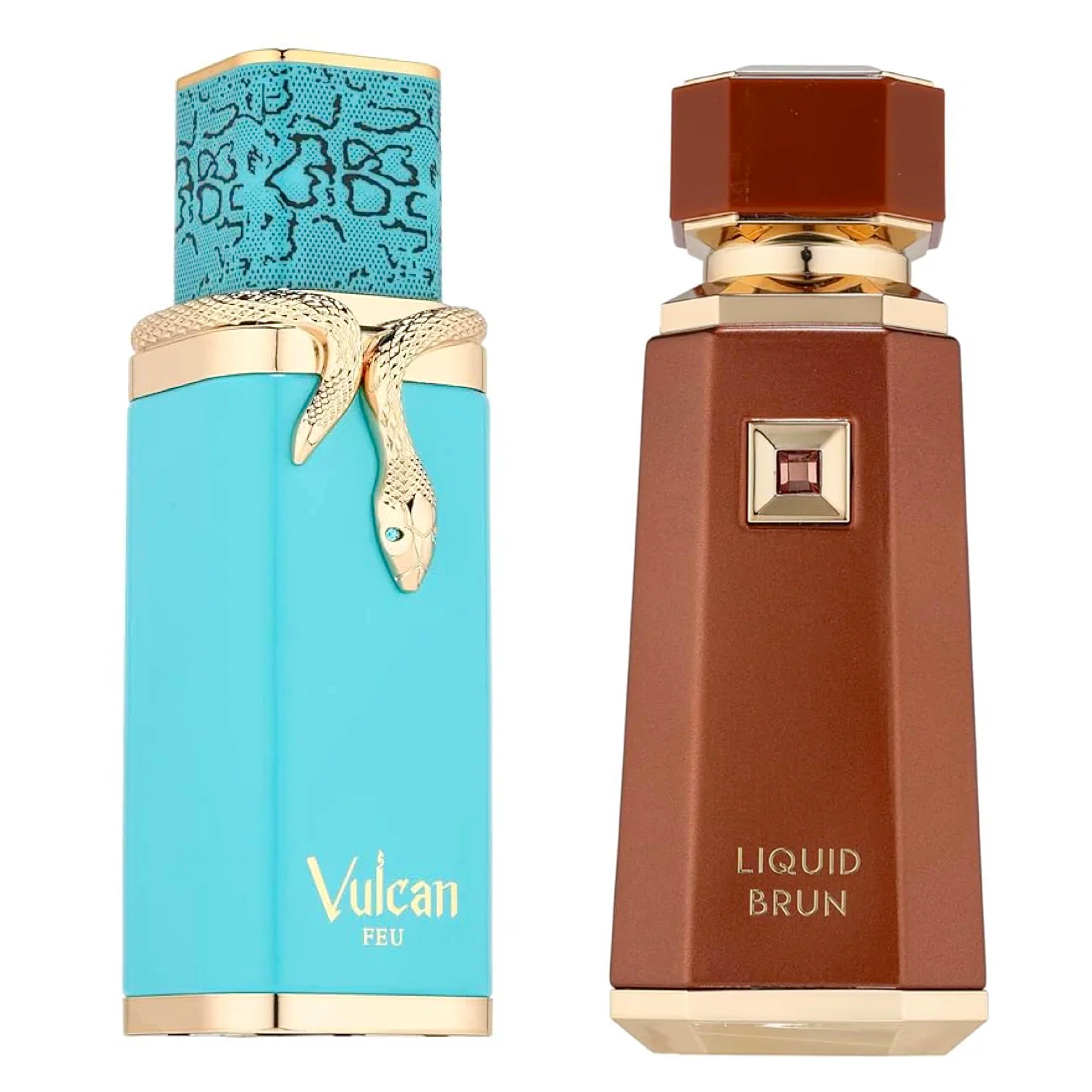 Vulcan Feu och Liquid Brun
