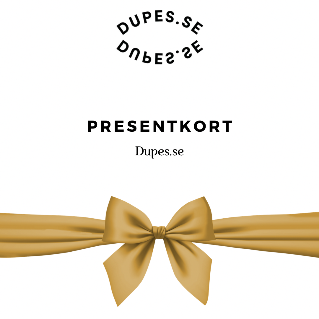 Dupes.se gift card