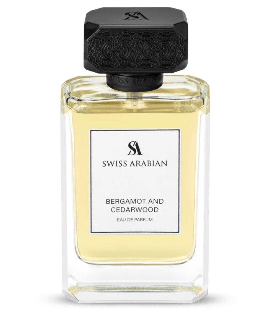 Swiss Arabian Bergamot and Cedarwood eau de Parfum 100ml