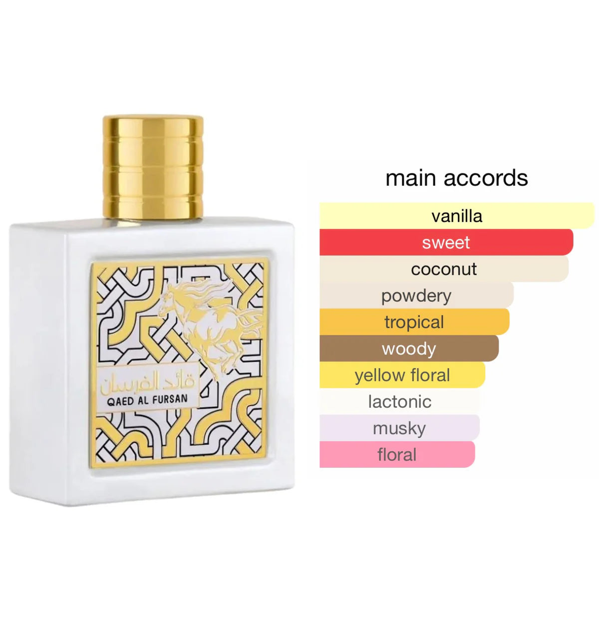 Lattafa Qaed Al Fursan edp 90ml