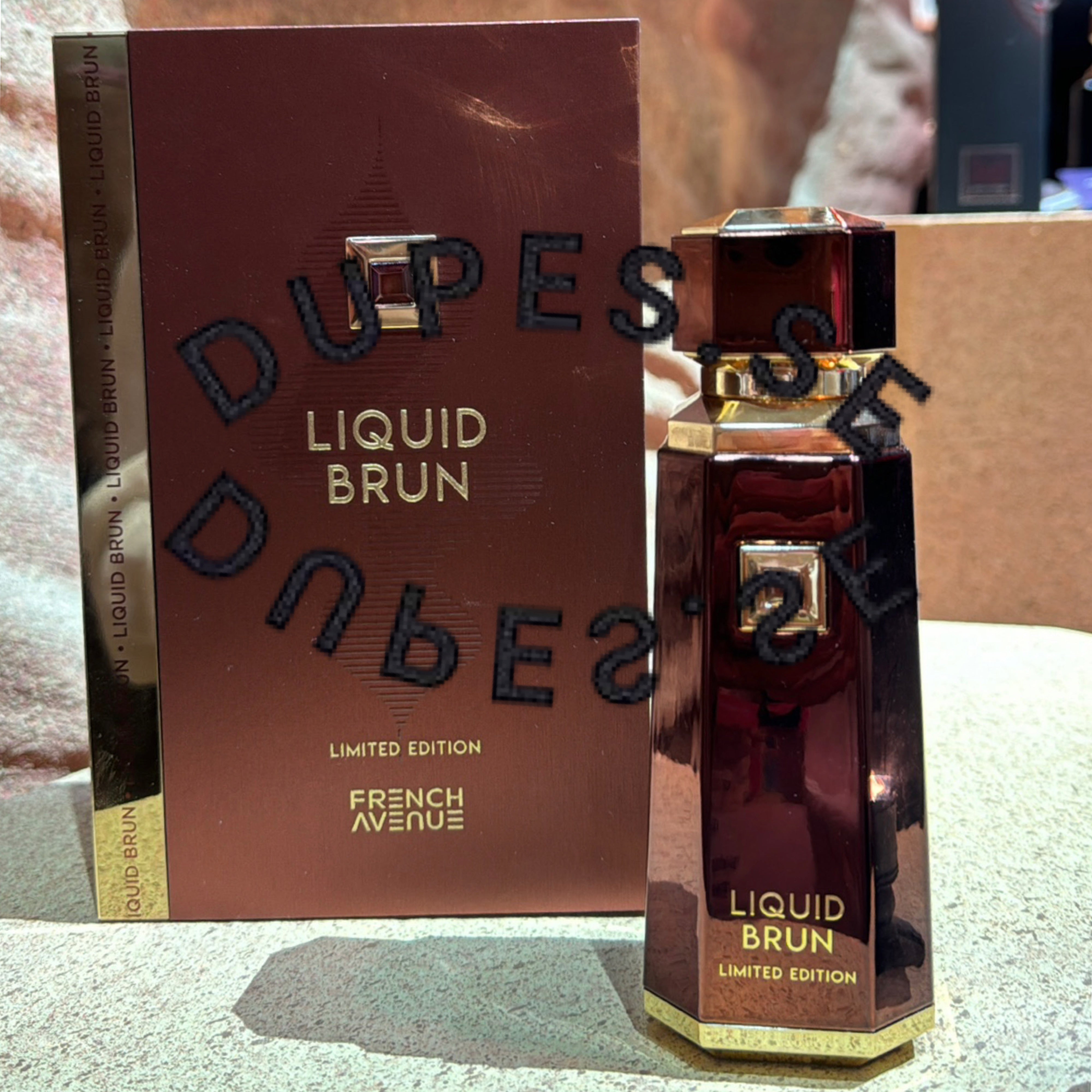 Liquid brun extrait de parfum