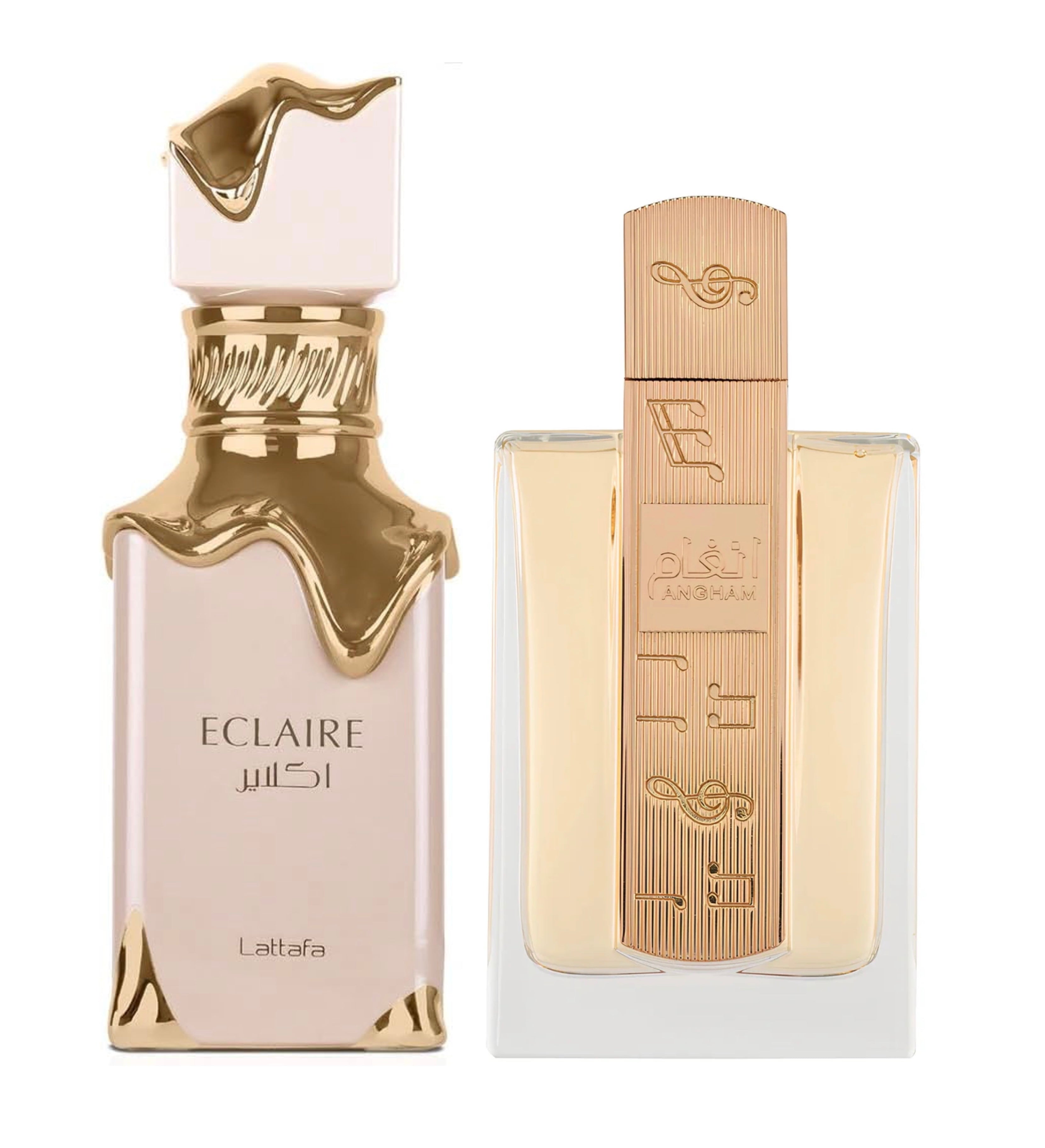 Gourmand jenteduo Lattafa Angam & Lattafa Eclaire