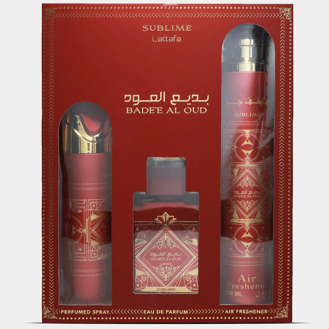 Lattafa Badee Al Oud Sublime Giftset