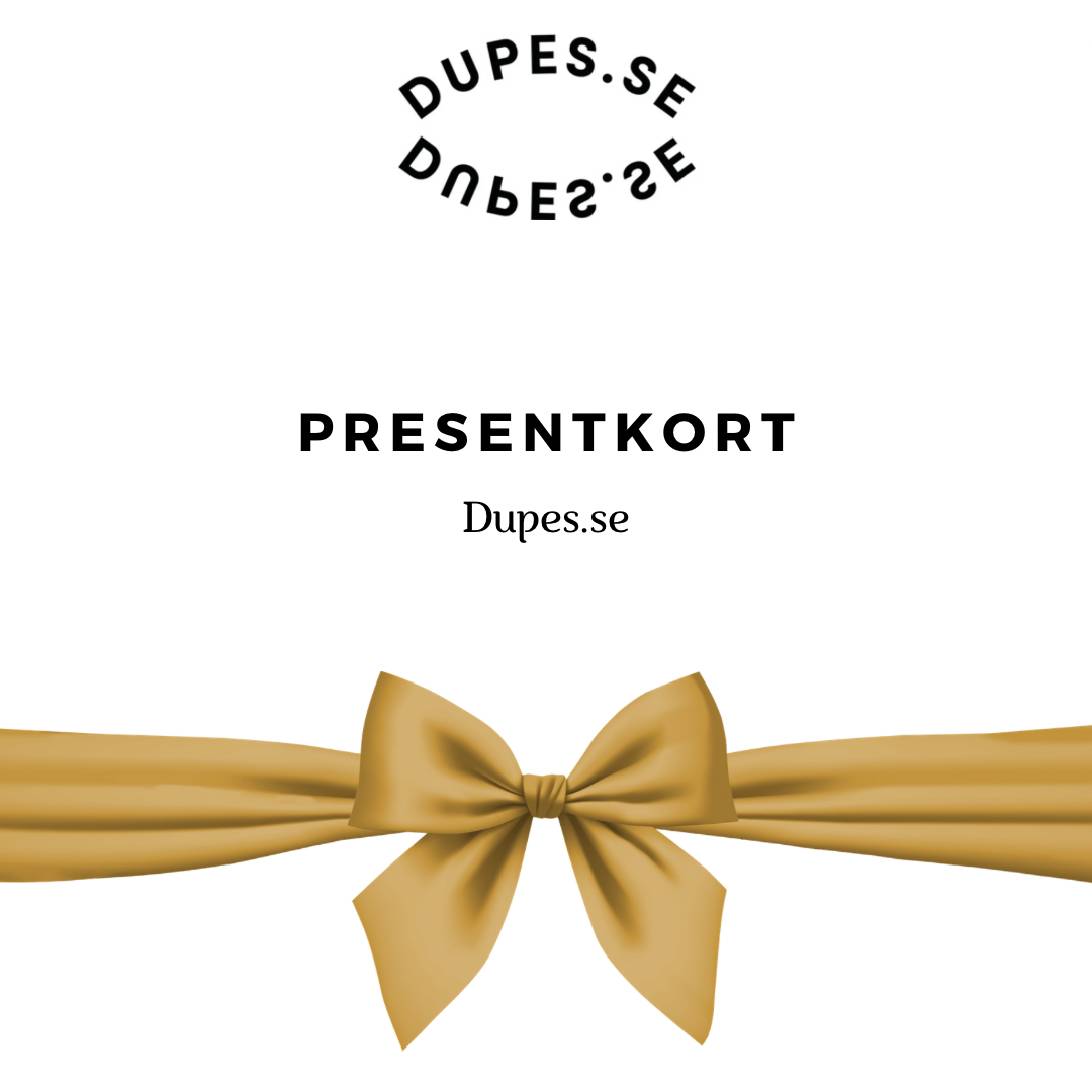 Dupes.se presentkort