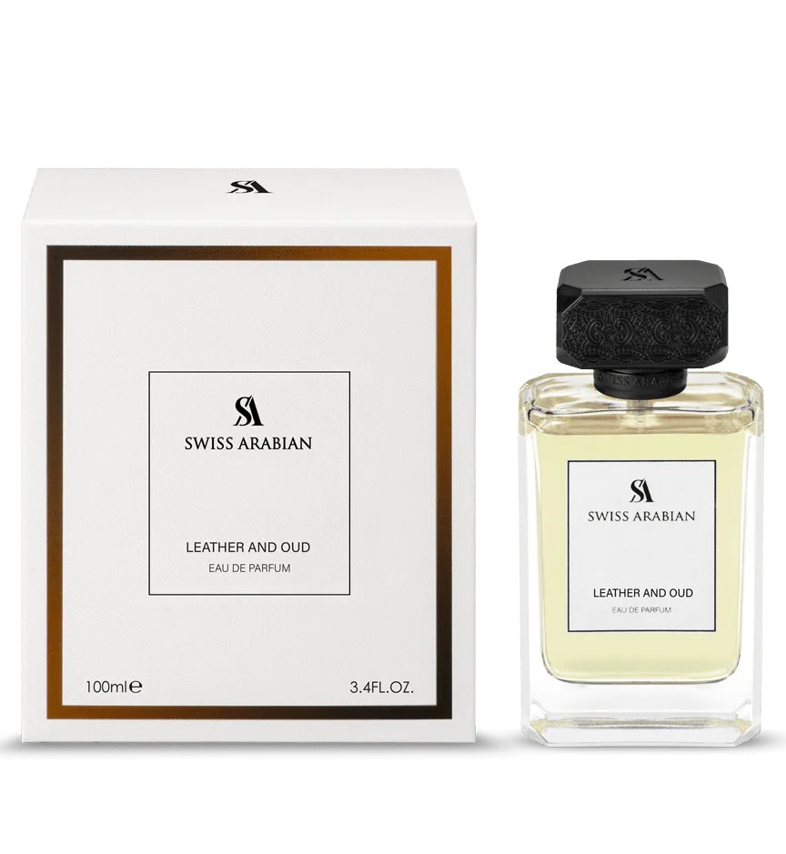 Swiss Arabian Leather and oud eau de Parfum 100ml