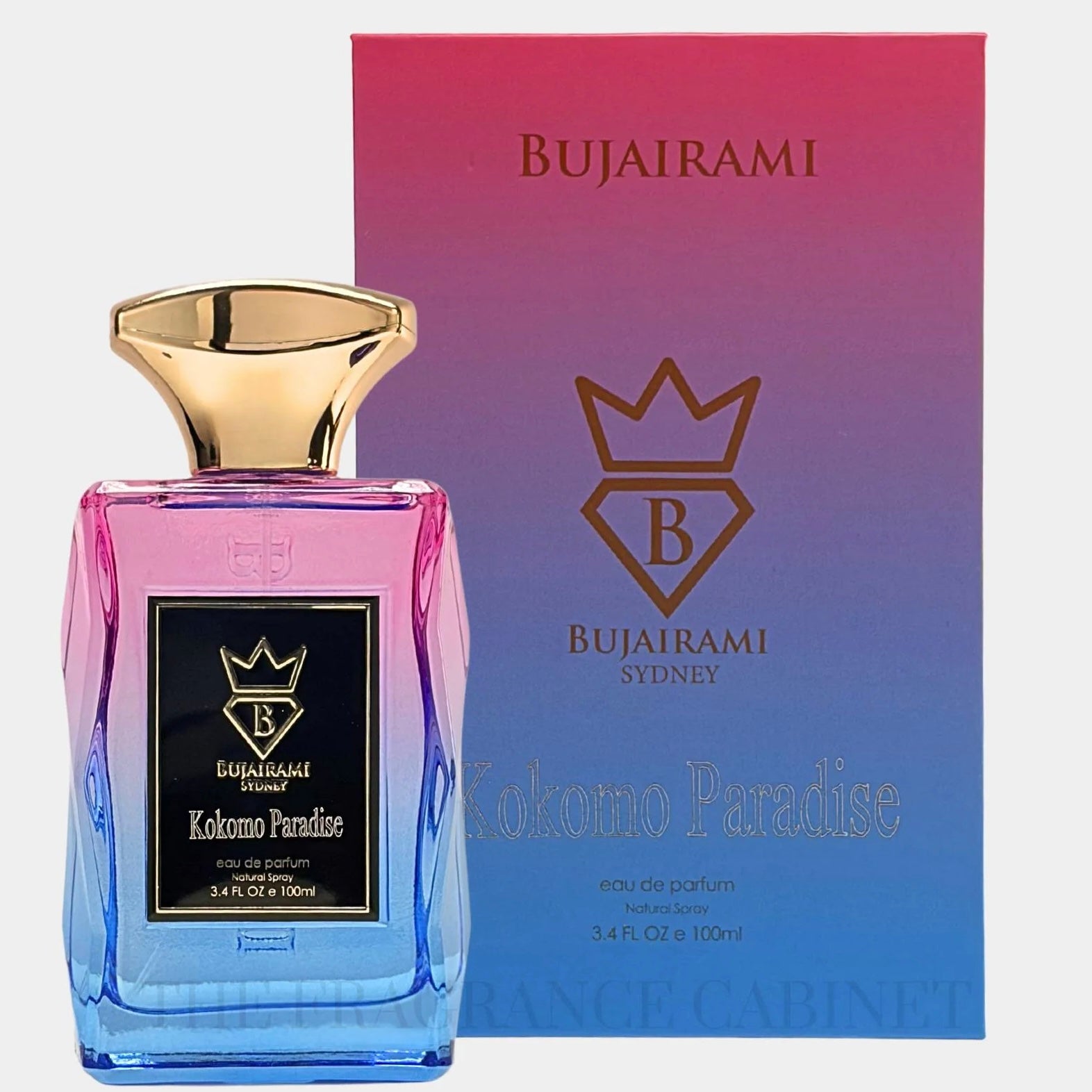 Bujairami Kokomo Paradise eau de Parfum 100ml-inspired by Virgin Island water