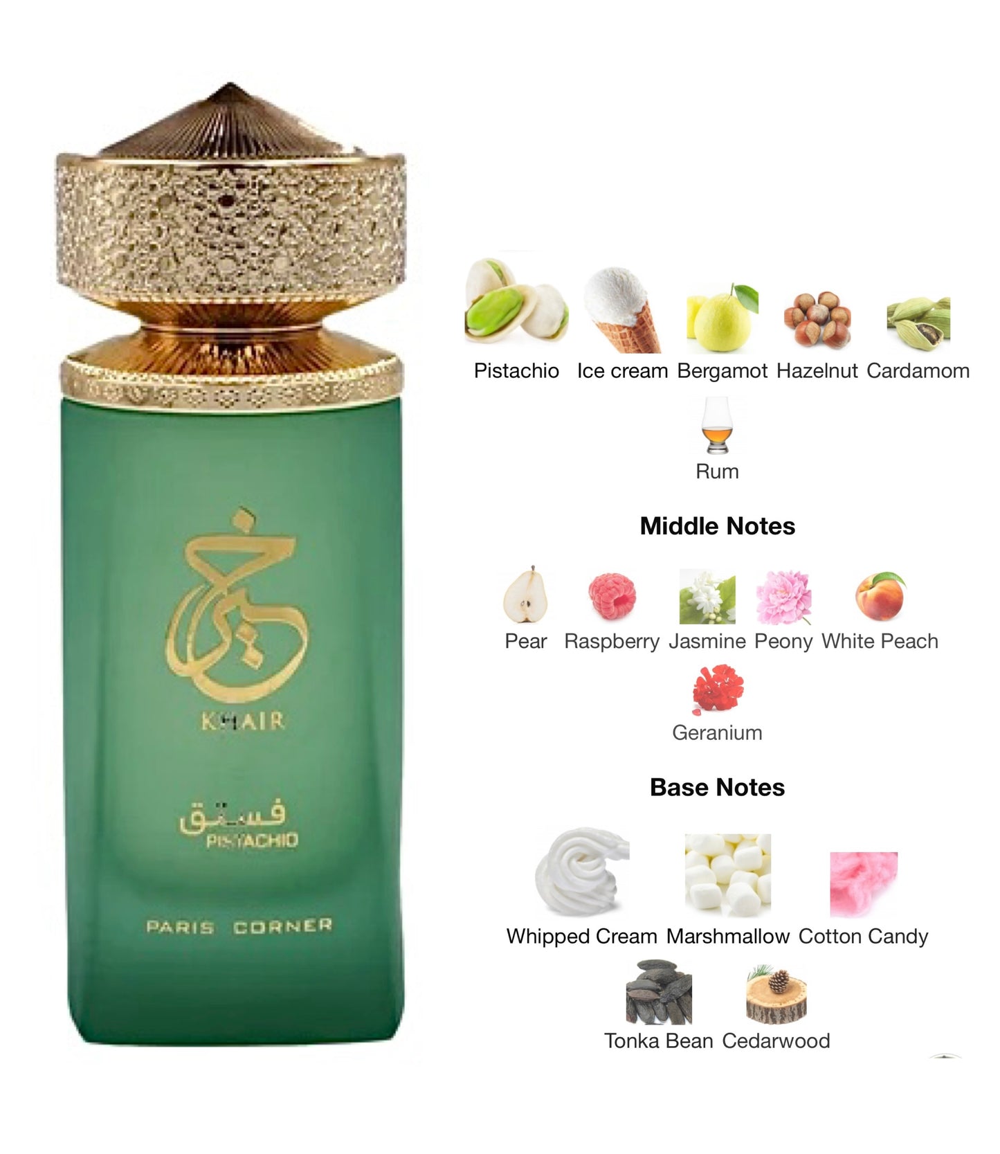 Paris Corner Khair Pistachio edp 100ml