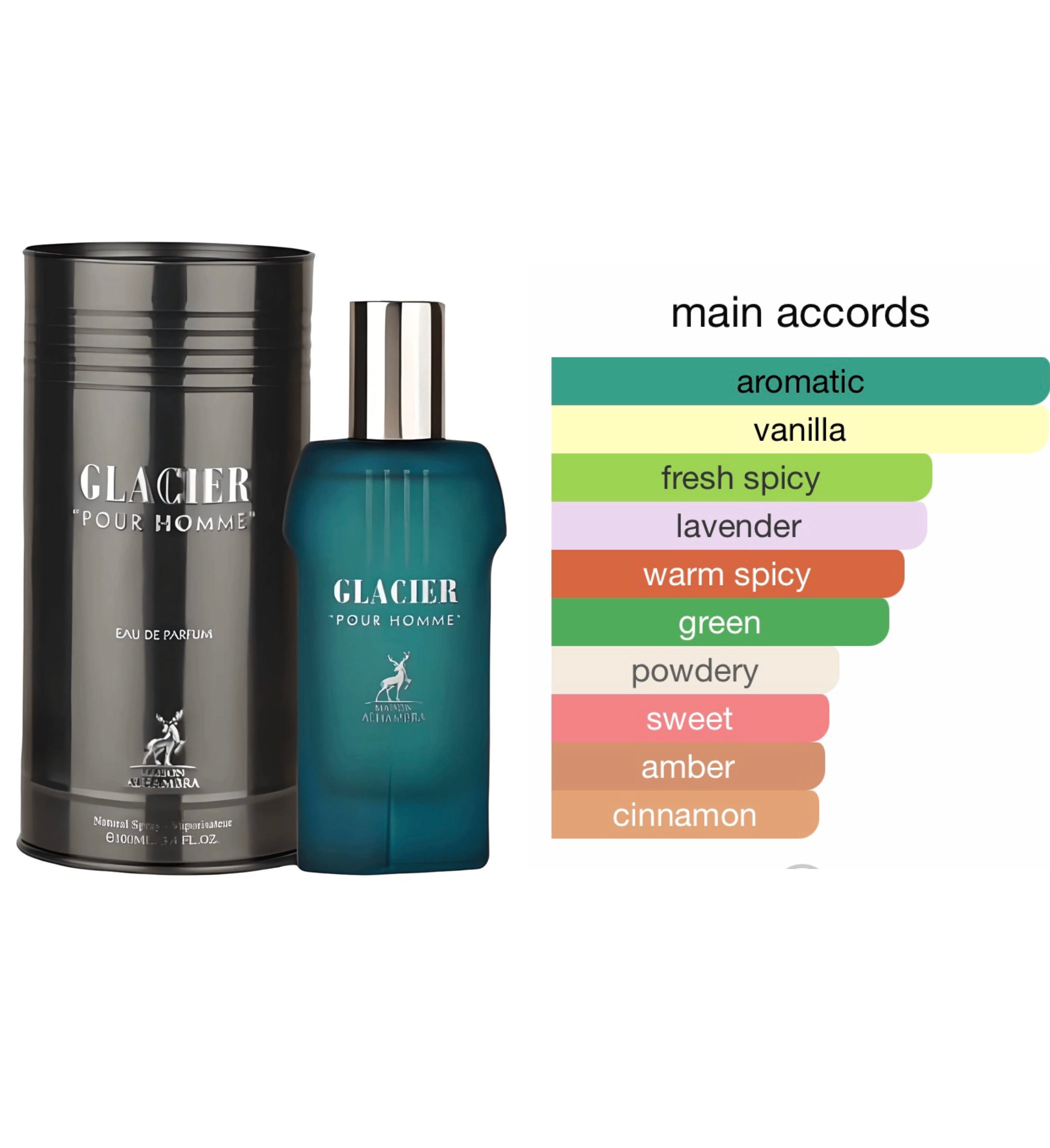 Maison Alhambra Glacier Pour Homme edp 100ml