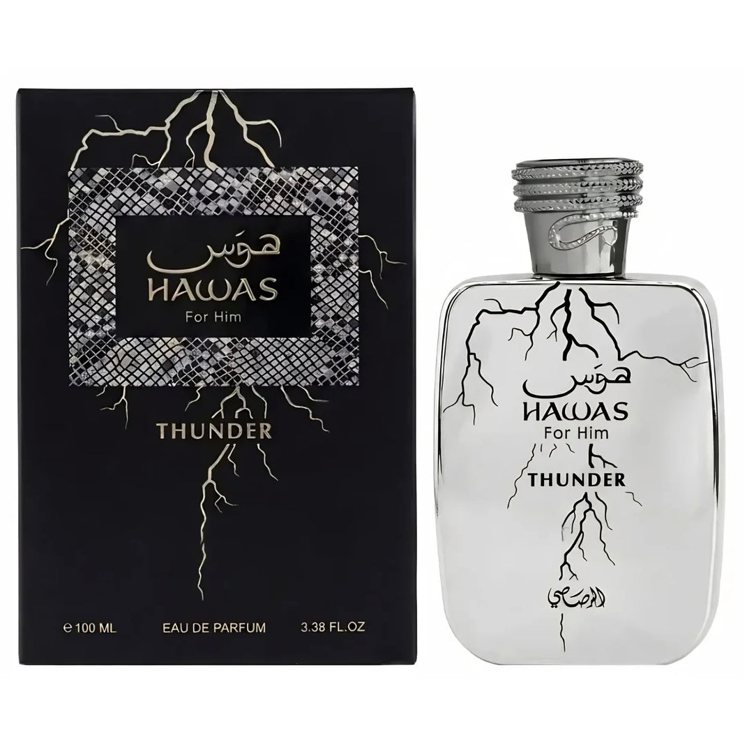 Rasasi Hawas Thunder Eau de Parfum 100ml 1,5 week delivery time