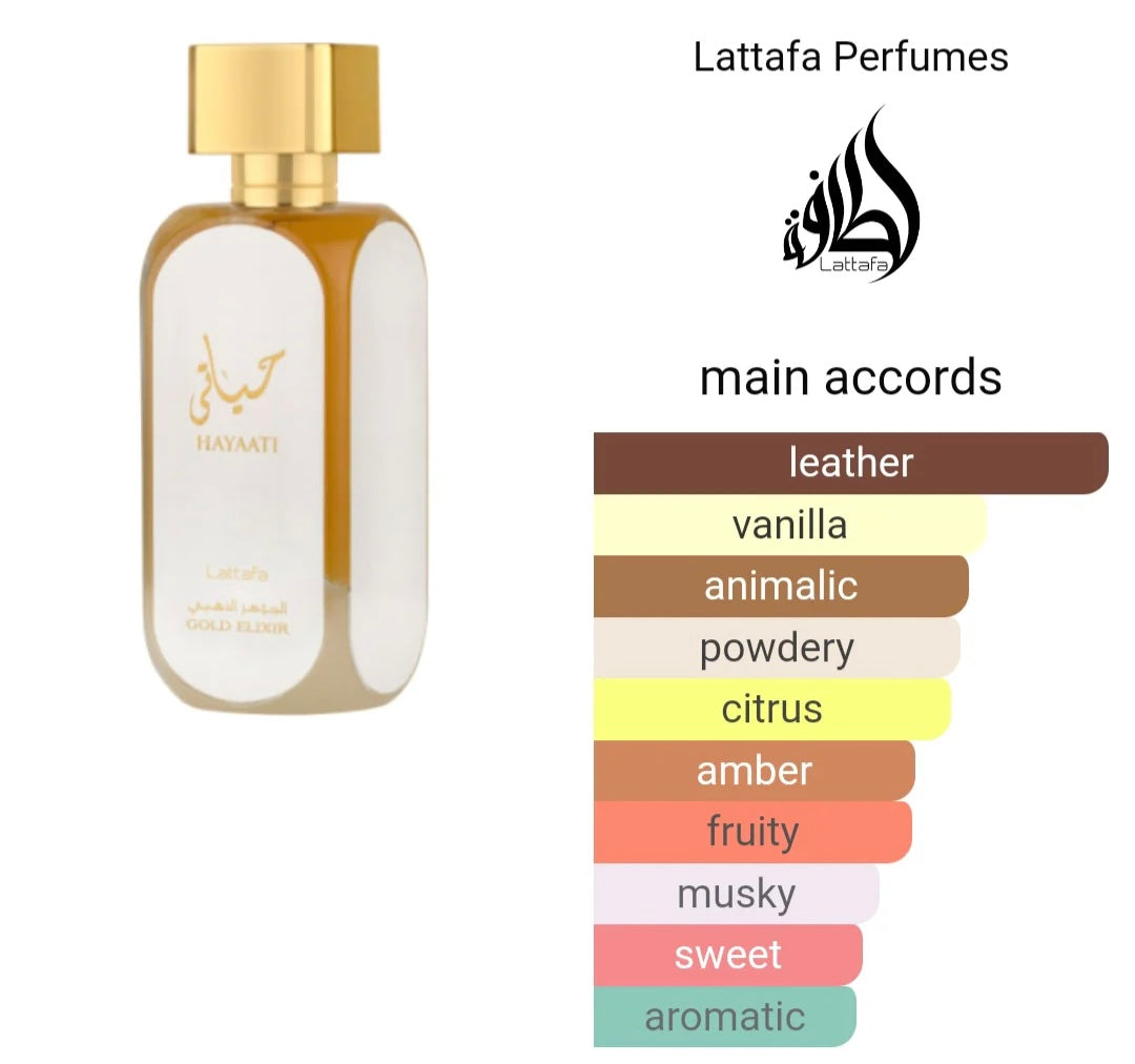 Lattafa Hayaati Gold Elixir 100ml edp