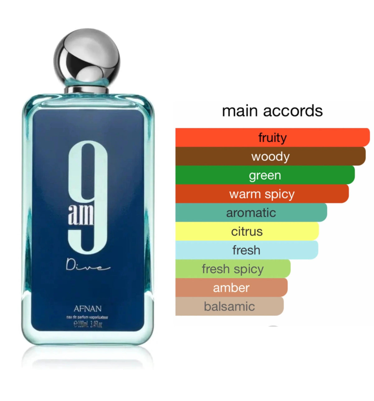 9am Afnan 9am Dive edp 100ml